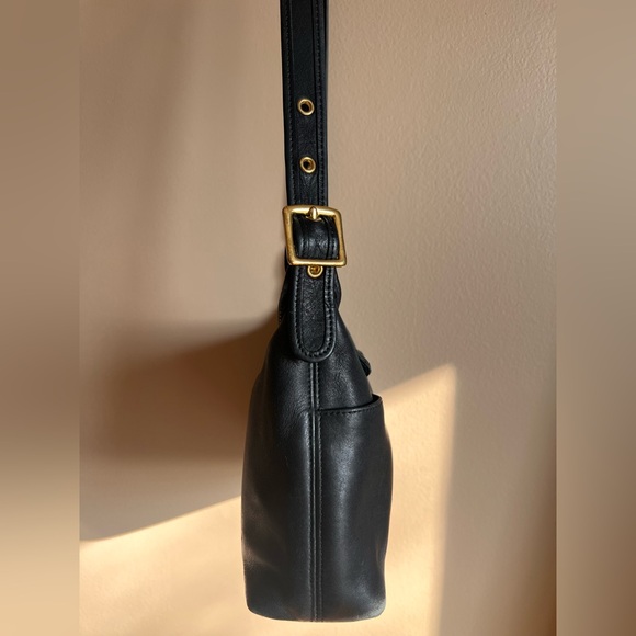 2002 Vintage Coach Legacy Small Pocket Zip Crossbody Shoulder Bag - Picture 3 of 10